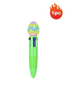 Easter-Themed Multi-Functional Ballpoint Pen - 4-In-1 Multi-Color Pen, Equipped With A Decorative Cap, Lightweight And Portable, Smooth Writing, Suitable For Schools, Offices, Party Gifts, Small And Portable, Suitable For Putting In A Pocket. - Multicolor - View 14