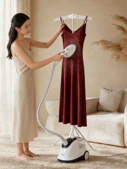 Garment Steamer Rack, Foldable Garment Steamer Stand, Garment Hanger Stand For Steaming Clothes, Steam Iron Stand, Handheld Clothes Steamer Holder, Clothes Hanger For Steam Ironing