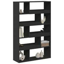 Bookcase Black 100x33x156.5 Cm Engineered Wood - Black - View 3