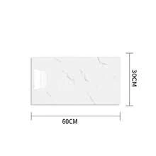 Deluxe 3D Marble Effect Vinyl Wall Tiles - 10/30pcs Set, Self-Adhesive, Waterproof, Easy To Clean, Multi-Functional For Kitchen, Bathroom, Living Room, Bedroom - Polyester, No Electricity Needed - Tile Stickers - View 4