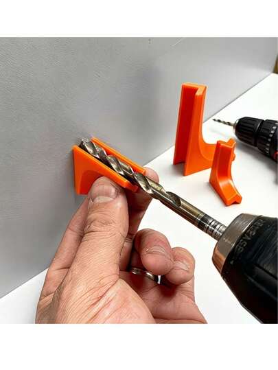 3pcs Drill Guide Rail Set | Vertical Square Positioning Tool, V-Groove Design, More Durable Than Round Rail