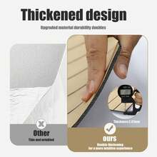 1 Cuộn Giấy Dán Tường Giả Lưới Dày, Giấy Dán Tường Trang Trí, Thiết Kế Lưới Dày, Chống Thấm Nước và Chống Mòn, Lý Tưởng Cho Tường, Trần Nhà và Trang Trí Nhà Cửa - A - Xem 5