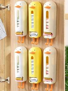 Wall-Mounted Underwear Storage Box, Hanging Wardrobe Storage Bag For Socks And Underwear, Provides Storage Solution - Multicolor - View 1