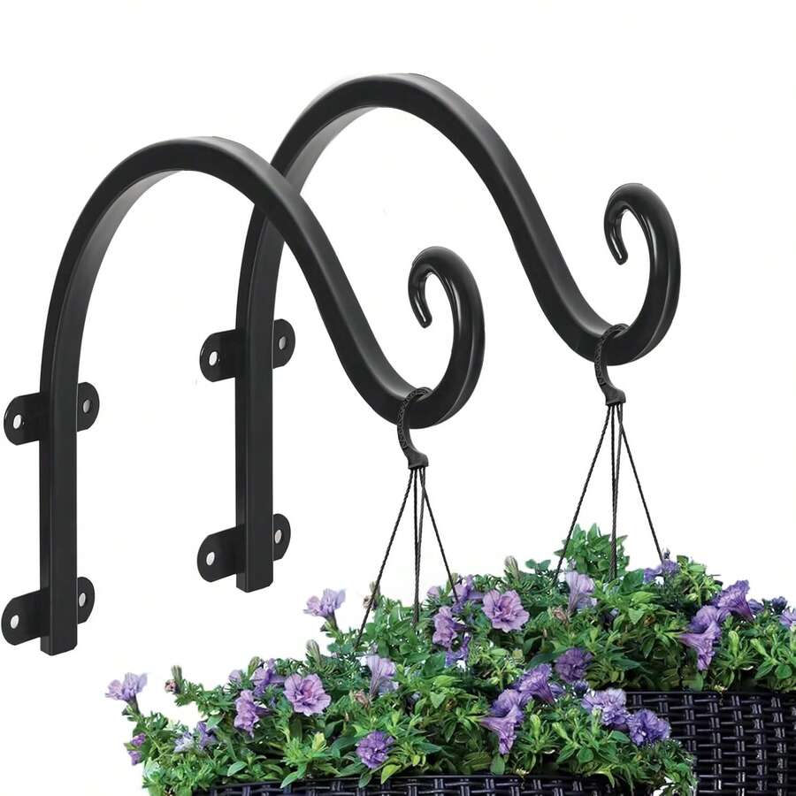 2-packs-heavy-duty-hanging-plant-bracket-12-inch-plant-hangers-outdoor
