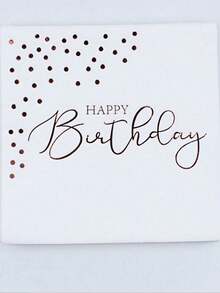 40/20/1件装一次性生日派对餐巾纸、一次性餐具、桌布、杯套、生日派对装饰品、节日装饰品，适用于家庭、餐厅、厨房装饰 - 彩色 - 查看 6