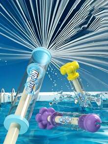 Spray Firework Style Water Gun, Summer Essential Toy, Suitable For Beach, Pool Party And Various Occasions, Birthday & Holiday Gift For Boys And Girls - Multicolor - View 1