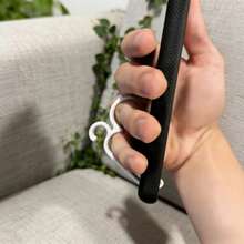 2pcs 3D Printed PLA Creative Ring Phone Grip, Pinky Grip, Nameless Finger Stand, Phone Holder, Thumb Stand, Desktop Stand, Multifunctional Slouchy Bracket, Portable Stand, Communication Device Handle, Practical Hook - Type a - View 5