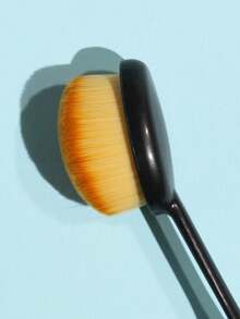 Nail Care Tools Pre-Treatment Dust Brush, Makeup Brush, Cleaning Toothbrush-Style Dense Bristle Brush - Brown - View 5