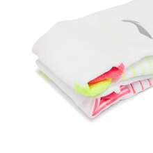 Calcetines deportivos de media caña transpirables y de secado rápido Li Ning, unisex AWSW089 - Blanco - Ver 8