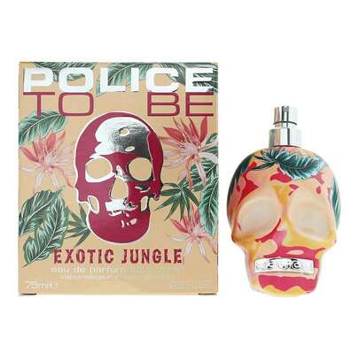 Police To Be Exotic Jungle Womens EDP 75ml With Free Fragrance Gift
