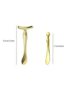 Renew Your Skincare Routine! 2-In-1 Face & Eye Massager - Compatible With Creams And Serums, Enhances Absorption And Reduces Puffiness - Multicolor - View 6