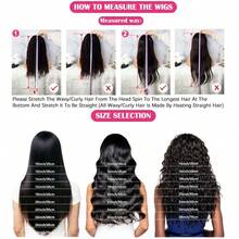 Uveous 40 Inches 250% Density Lace Front Wig Human Hair Body Wave 5x5 Closure Glueless Wigs Transparent Swiss Lace 200% Density 13x4 Lace Front Wigs Human Hair Pre Plucked With Baby Hair For Women Natural Black - S4 - 查看 8