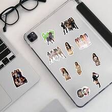 78pcs KATSEYE Kpop Girl Group Stickers, Sexy & Stylish Wallpaper, Concert Goods, Scrapbooking Stickers, Suitable As Birthday, Party, Easter, Back To School Gifts - Multicolor - View 8