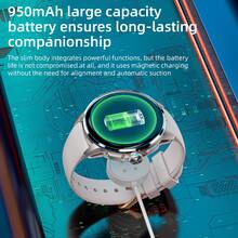LOKMAT APPLLP 3 Smartwatch 1.6 Inch AMOLED Screen 480*480 Resolution Compatible SIM Card Support 2G/3G/4G/5G Phone Cards Independent Calls Wi-Fi Music Playback Games Phone Watch HD Dual Camera  Android Phone Watch Can Download Third-Party APP Applications - View 12