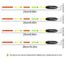 FTK 5pcs Fishing Floats, Long Distance Swinging Floats, 5 Different Weights, Swinger Carp Fishing Floats - Multicolor - View 3