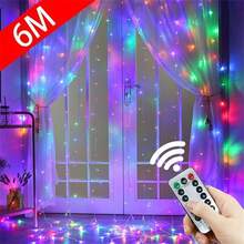 600 LED Curtain String Lights With Remote Control, 19.6ft X 9.8ft USB Powered Fairy Lights For Bedroom Window Christmas Decor, Plastic Material, Holiday Themed With Infrared Sensor, Multiple Modes - No Batteries Included - USB Curtain Light String - View 4