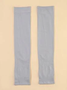 1 双女士透明防蚊紫外线防护臂套，休闲户外骑行冰丝防晒臂套 - A - 查看 3