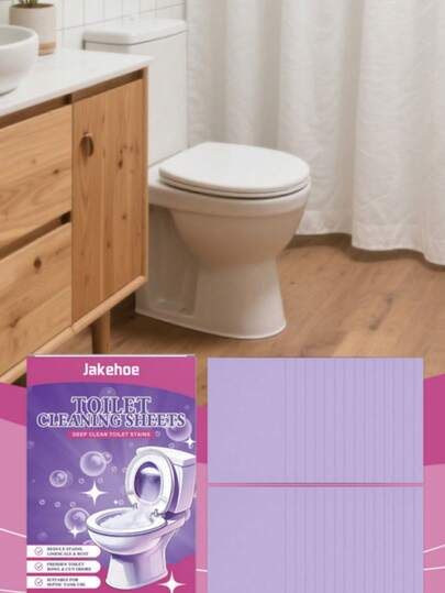 马桶清洁片，家用马桶清洁剂，去除污渍和污垢，方便日常清洁