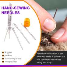 EDCUEBE7 316pcs Colorful Sewing Knitting Stitch Markers Set, Includes 15pcs Large Eye Needles, Tape Measure And Storage Box, Suitable For Various Knitting DIY Projects - A - View 5