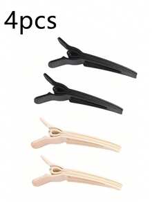 4/3/2/1 Piece, Hair Styling Clips: Versatile Tools Designed For Shaping, Sectioning, And Styling. , Sectioning Hair For Cutting Or Highlighting,. G Clips To Securely Hold Hair Sections In Place During Styling. - Multicolor - View 12
