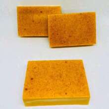Handmade Cold-Processed Soap With Turmeric, Lemon, Quercus And Ginger For Face And Body Wash (Granule Soap) - Default - 查看 7