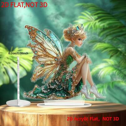 Bông hoa cổ tích bằng acrylic nhiều màu sắc này được chế tác tinh xảo, tạo nên một bầu không khí hài hòa và dễ chịu. Nó rất thích hợp để đặt trong phòng khách hoặc phòng ngủ, và là món quà lý tưởng dành cho bạn bè và gia đình trong các dịp lễ.