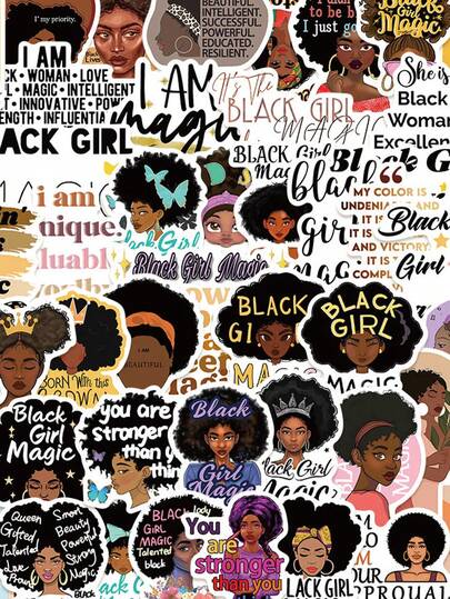 50张贴纸，积极向上，充满正能量，美观大方，趣味十足，适合作为礼物、日记本、装饰画等，防水乙烯基材质，可用于水瓶、笔记本电脑、手机、滑板、自行车、行李箱、吉他、剪贴簿等，也是文具和Kindle的趣味贴纸。