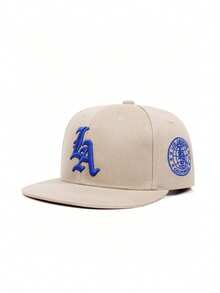 1 buah Topi Baseball Snapback Unisex dengan Bordir Huruf Gothic "LA", Cocok untuk Olahraga Luar Ruangan, Mendaki, Kasual, Streetwear, Tersedia Berbagai Warna - topi bisbol - View 5
