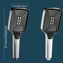 Adjustable Shower Head 3 Mode Rainfall Shower Large Flow Showerhead High Pressure Water Saving Shower Mixer Bathroom Accessories - Single Shower - View 3
