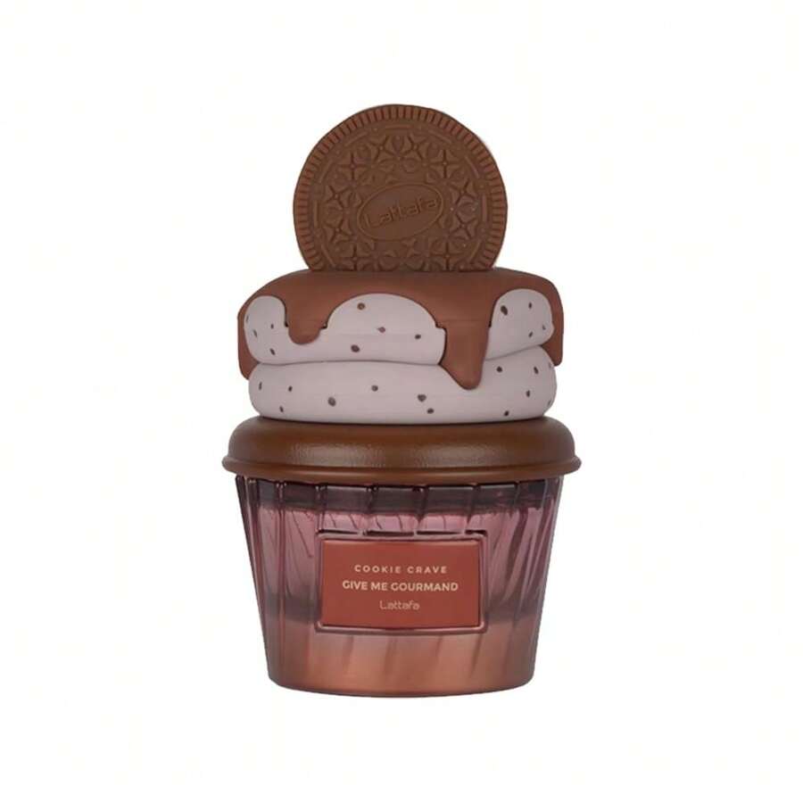 Lattafa Cookie Crave Eau De Parfum, Give Me Gourmand Collection, 75ml Spray, Sweet Vanilla Cookie Scent, Cocoa Butter And Sugar Notes - 清新香調 - 查看 1