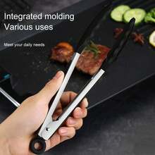 Multi-Functional Silicone Kitchen Tools | Salad Tongs, BBQ Clip & Oil Brush For Cooking - A - View 9
