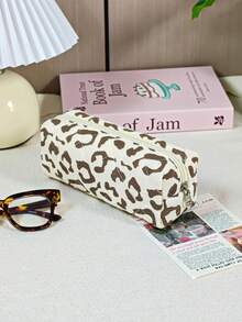 Convenient Cosmetic Bag, Fashion Makeup Brush Storage Pouch, Women's Essential Travel Organizer Bag, Compact & Elegant Pencil Case, Student Stationery Bag, Valentine's Day Gift, Back To School Organizer - Multicolor - View 6