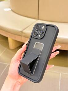 1个黑色哑光软TPU手机壳，配1个黑色支架配件，兼容 7 Plus/8 Plus/X/XR/XS/XS Max/11/11 Pro/11 Pro Max/12/12 Pro/12 Pro Max/13/13 Pro/13 Pro Max/14/14 Pro/14 Pro Max/14 Plus/15/15 Pro/15 Pro Max/15 Plus/16/16 Pro/16 Pro Max/16 Plus/17/17 Pro/17 Pro Max/Air - 黑色 - 查看 5