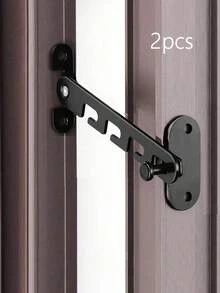 1/2 pièces Limiteur de fenêtre Serrure de , Serrure de de fenêtre en métal, Limiteur de fenêtre coulissante, Serrure de de fenêtre, Protection de , Décoration d'intérieur - Multicolore - Voir 14