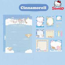 SANRIO Sổ tay hình nhân vật hoạt hình dễ thương Kawaii Melody, sổ ghi chép, sổ kế hoạch, sổ tay ghi nhớ kèm sticker, đồ dùng học tập và văn phòng phẩm. - giấy ghi chú - Xem 2