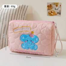 1pc Cute Puppy Portable Cosmetic Bag For Women Portable Large Capacity Skin Care Makeup Brush Storage Bag Travel Outing Toiletry Bag Multifunctional Cosmetic Bag Storage Bag Travel Business Travel Portable Storage Bag With Handle Make Up Bag Makeup Pouch Wash Bag Makeup Storage Durable Mothers Day Gift Holiday Essentials Mother Gifts - Multicolor - View 11