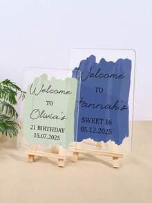 Tượng acrylic tùy chỉnh, đồ trang trí bàn tiệc cá nhân hóa, khung ảnh acrylic tùy chỉnh, đồ trang trí bàn, đồ trang trí tiệc mừng em bé sắp chào đời và quà tặng. Biển chào mừng đám cưới bằng acrylic, biển hiệu đám cưới, bảng hiệu đám cưới bằng acrylic, bảng hiệu đám cưới tùy chỉnh. - Nhiều màu - Xem 2