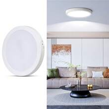 CANMEIJIA 1pc LED Panel Light, LED Ceiling Light, Square/Round, 6500K White Light, AC85-265V, 10W/15W/20W/30W, Square Ceiling Light, Round Ceiling Light - Surface Mounted Panel Light - View 3