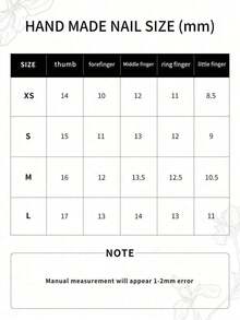 10 Pcs Handmade Press On Nails ,Gifts,Nails,Press On Short Nails, Almond Nails, Inlaid With Golden Flower Strips, Light And Luxurious, Elegant And In Temperament, Suitable Daily Use By Women Of Different Styles, Detachable And Reusable, And Can Also Be Given As Gifts To Female Friends Nail Supplies - L - 查看 3