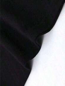 Double-Sided Printed Cotton T-Shirt, Printed With The Anti Social Club, Suitable For Daily Wear, Summer Casual Clothing, Slightly Elastic, Breathable, Outdoor Vacation Sports, Gift T-Shirt, Holiday Gift, Perfect Gift. - Black - View 5