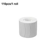 110片装睫毛移植垫，预裁切泡沫睫毛胶带，U型睫毛移植眼贴，睫毛胶带，眼垫，美容工具 - 白色 - 查看 9