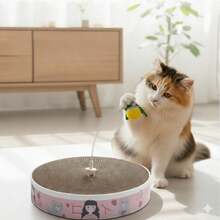 Indoor Cat Toys, Interactive Cat Flower Toys, Cat Teaser Wands, Cat Scratching Pad With Cat Toys, Suitable For Indoor Cats And Kittens Exercise - View 2