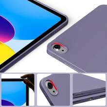 1个硅胶软壳/全包边保护/蜂窝散热设计/保护套，兼容iPad（第十代）/ 11 1A16（2025） - 薰衣草 - 查看 6