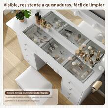FUSOU Vanities & Vanity Benches - White - View 7