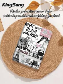Kingsung 个性化都市拼贴图案平板电脑保护套,兼容 iPad 9.7/10.2/10.5/10.9/12.9/Pro 11(第十代),兼容三星 Galaxy Tab S6 Lite 10.4 英寸,兼容 Kindle Paperwhite 第十二代(2024 年款),Kindle 第十一代(2022 年款),Kobo Clara Colour,柔软防摔保护,智能支架/自动唤醒/睡眠功能 - 彩色 - 查看 10