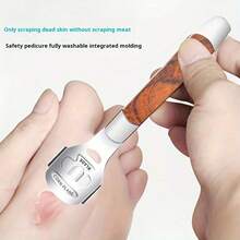 10pcs/Set + 1pc Foot File/Callus Remover, Elegant Gift Box, Beige Foot Care Tools For Removing Dead Skin - C-Yellow - View 5