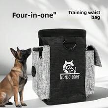 Dog Outdoor Training Bag Dog Fanny Pack Therapy Bag Multi-Functional Pet Bag Pet Treats Bag Train Snack Reward Waist Bag - Multicolor - View 1