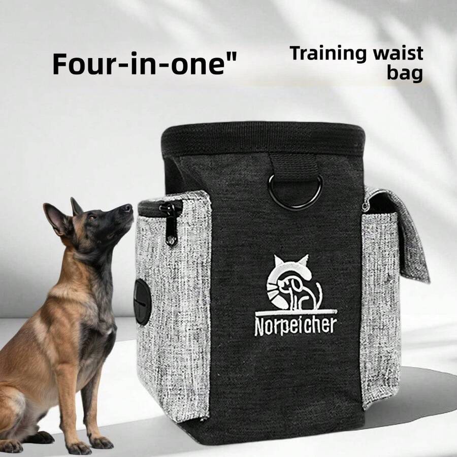 Dog Outdoor Training Bag Dog Fanny Pack Therapy Bag Multi-Functional Pet Bag Pet Treats Bag Train Snack Reward Waist Bag - Multicolor - View 1