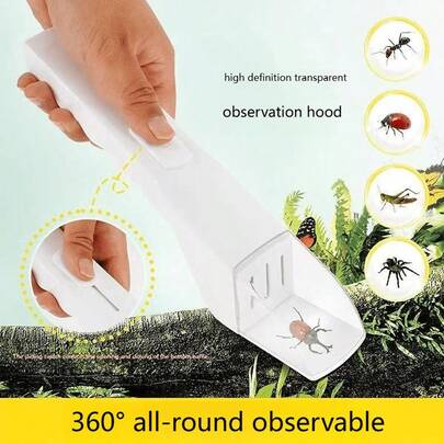 Bẫy côn trùng nhiều màu chất lượng cao - Được đóng gói riêng trong hộp, bẫy và thiết bị thả côn trùng cầm tay di động, thích hợp cho ong, nhện và các loại côn trùng nhỏ khác - Dụng cụ dọn dẹp nhà cửa cho các góc trong nhà và khu vườn ngoài trời.