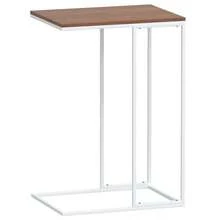 Side Table White 40x30x59 Cm Engineered Wood - White - View 5